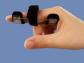 6 Safety Pin Splint to extend a finger